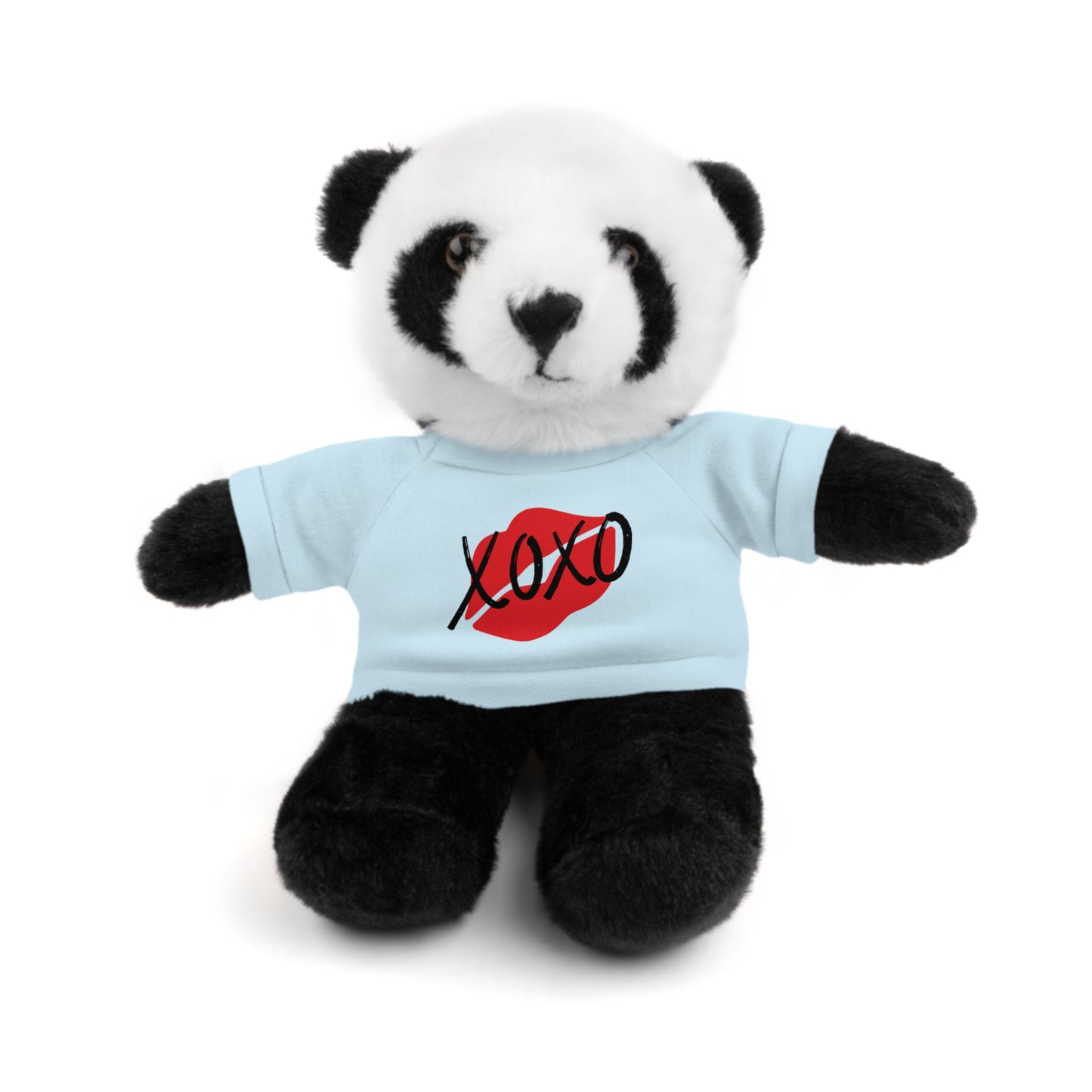 XOXO Kiss Valentine Stuffed Animals with Tee | Valentines Day Gifts