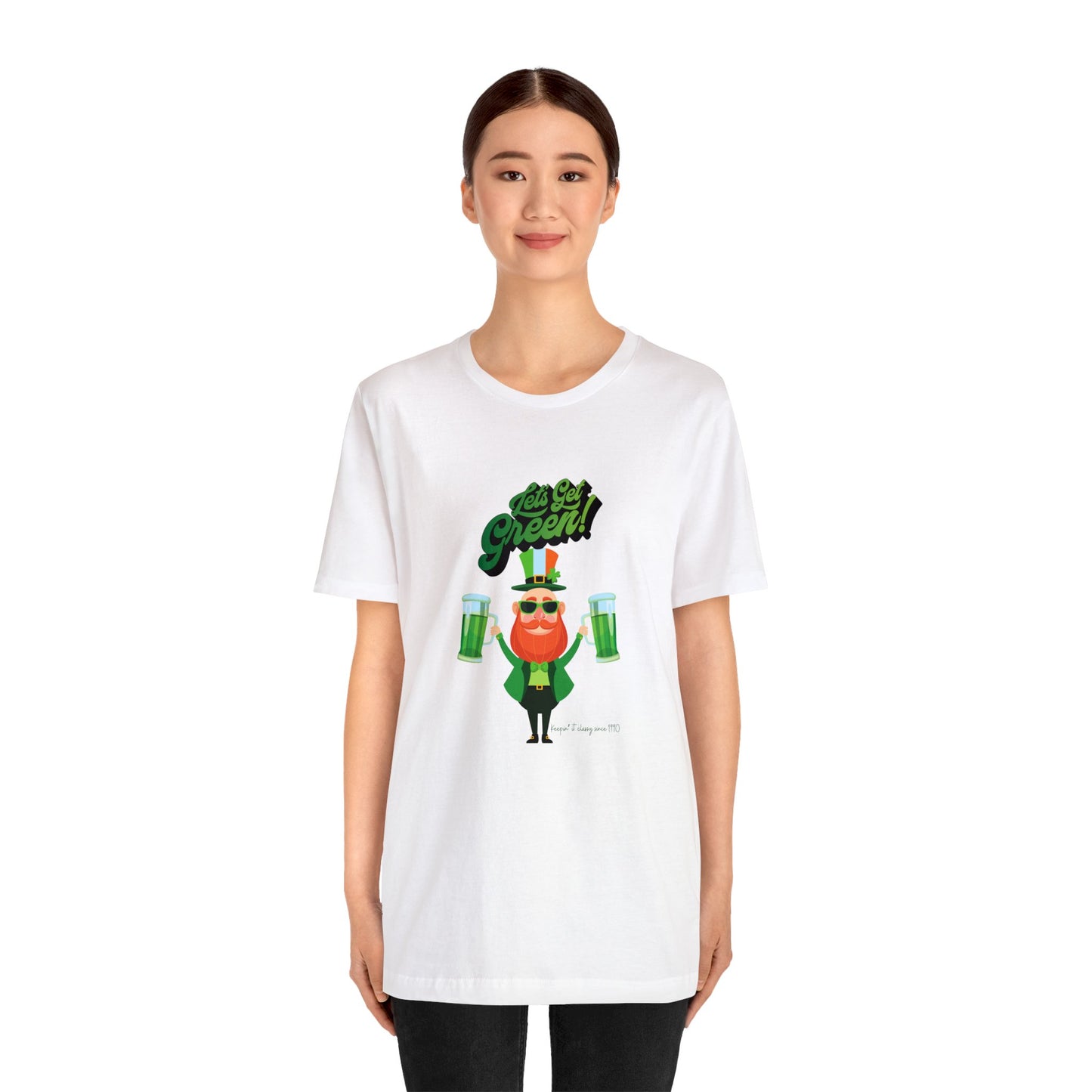 Go Green Unisex Jersey Short Sleeve Tee