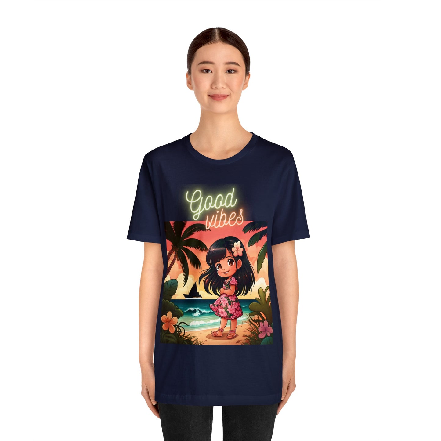 Good Vibes Unisex Jersey Short Sleeve Tee