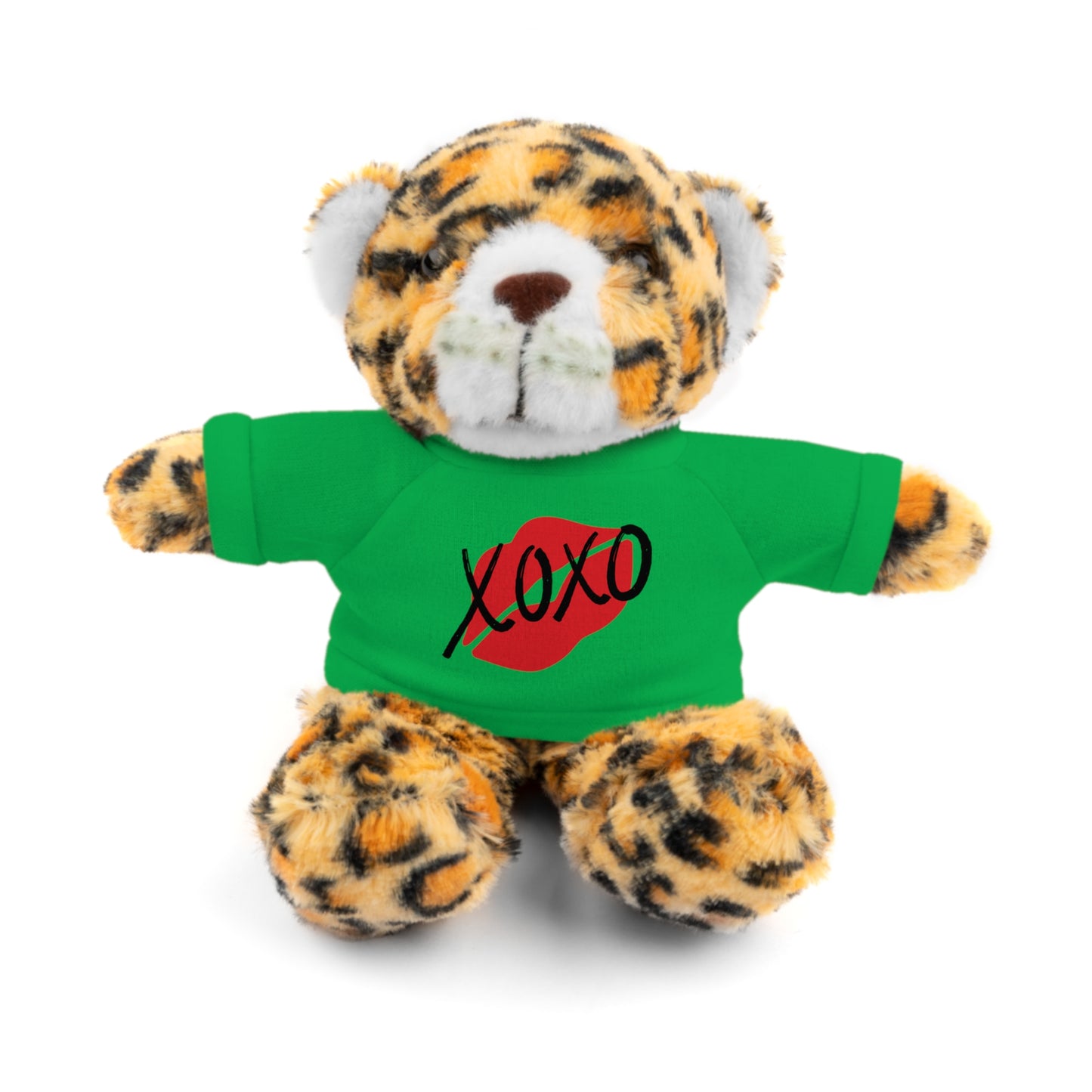 XOXO Kiss Valentine Stuffed Animals with Tee | Valentines Day Gifts