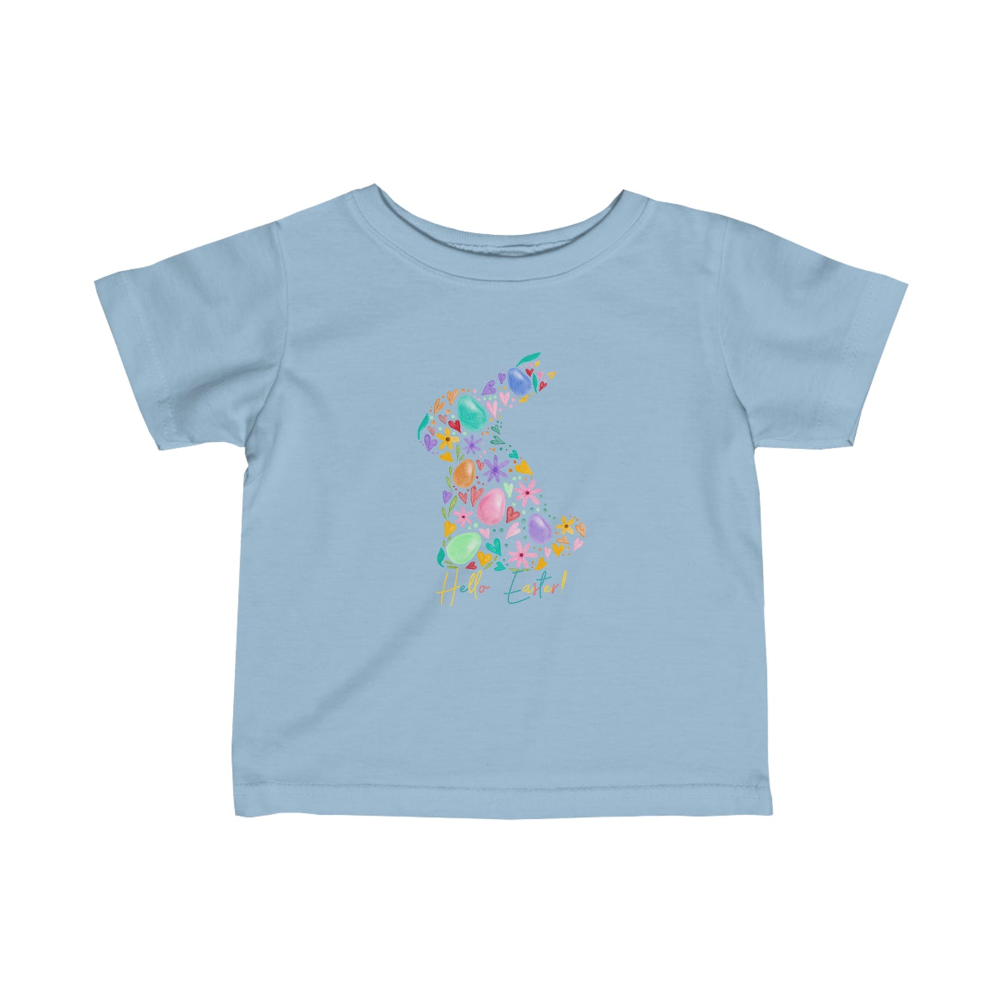 Hello Easter Infant Fine Jersey Tee