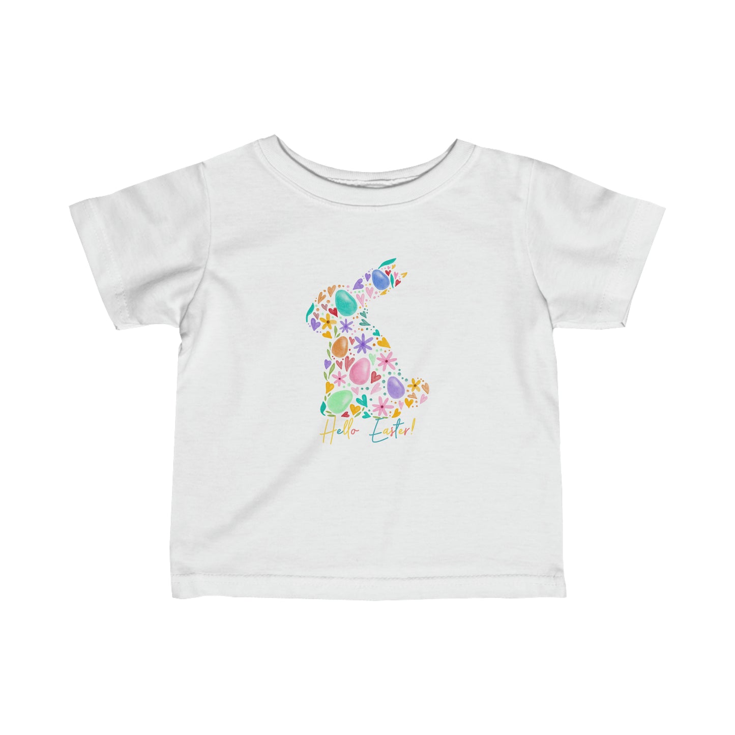 Hello Easter Infant Fine Jersey Tee