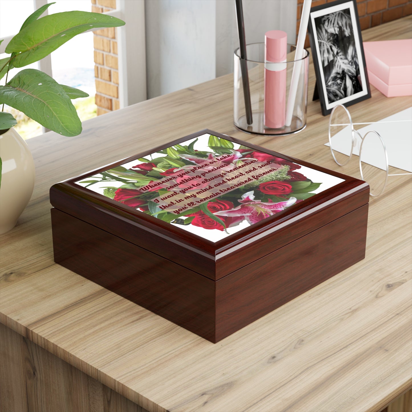Floral Jewelry Box