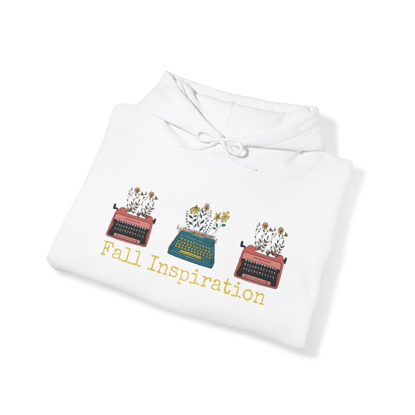 Typewriters Fall Inspiration Unisex Heavy Blend™ Hooded Sweatshirt