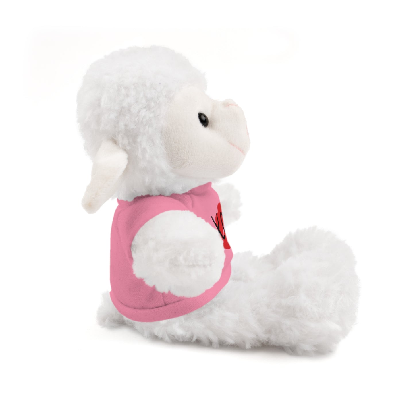 XOXO Kiss Valentine Stuffed Animals with Tee | Valentines Day Gifts