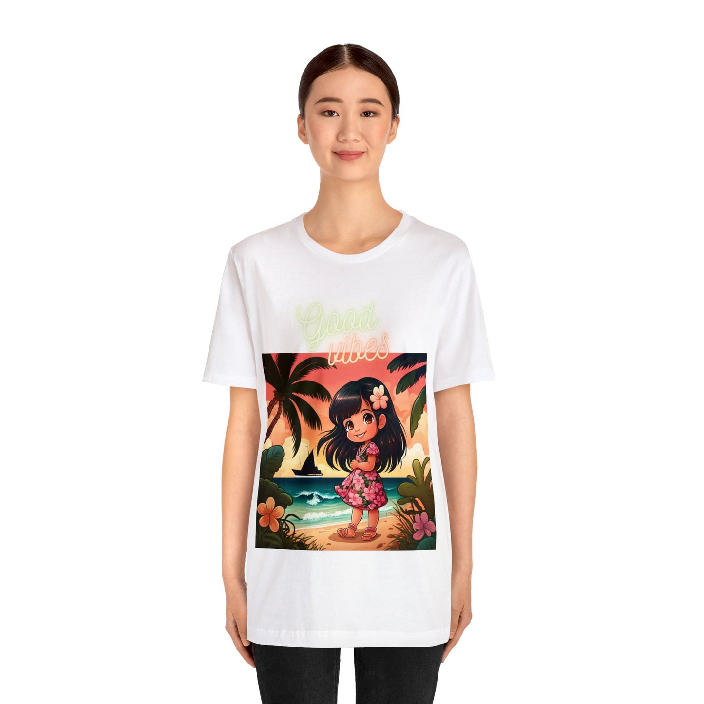 Good Vibes Unisex Jersey Short Sleeve Tee