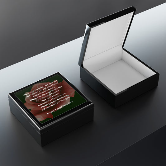 Extraordinary Love Valentines Day Gift Jewelry Box | Jewelry Organizer