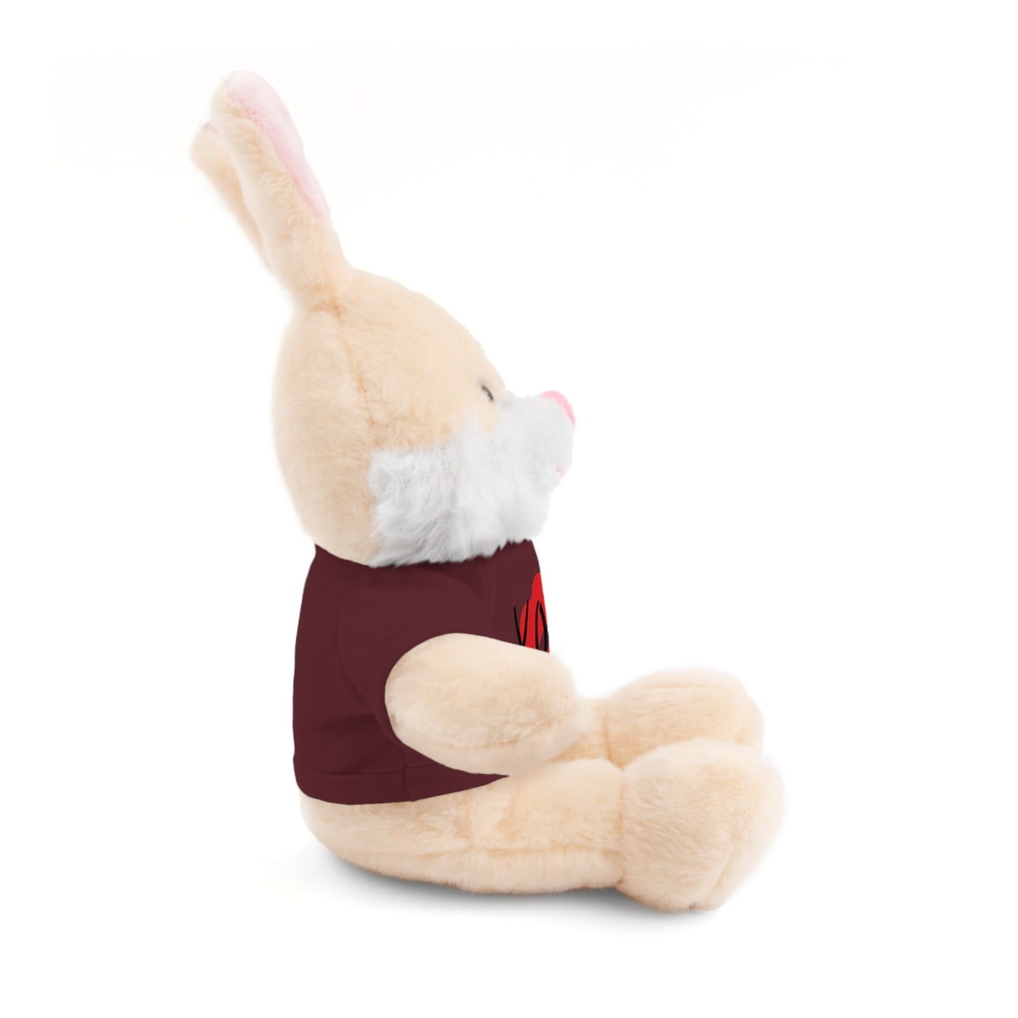 XOXO Kiss Valentine Stuffed Animals with Tee | Valentines Day Gifts