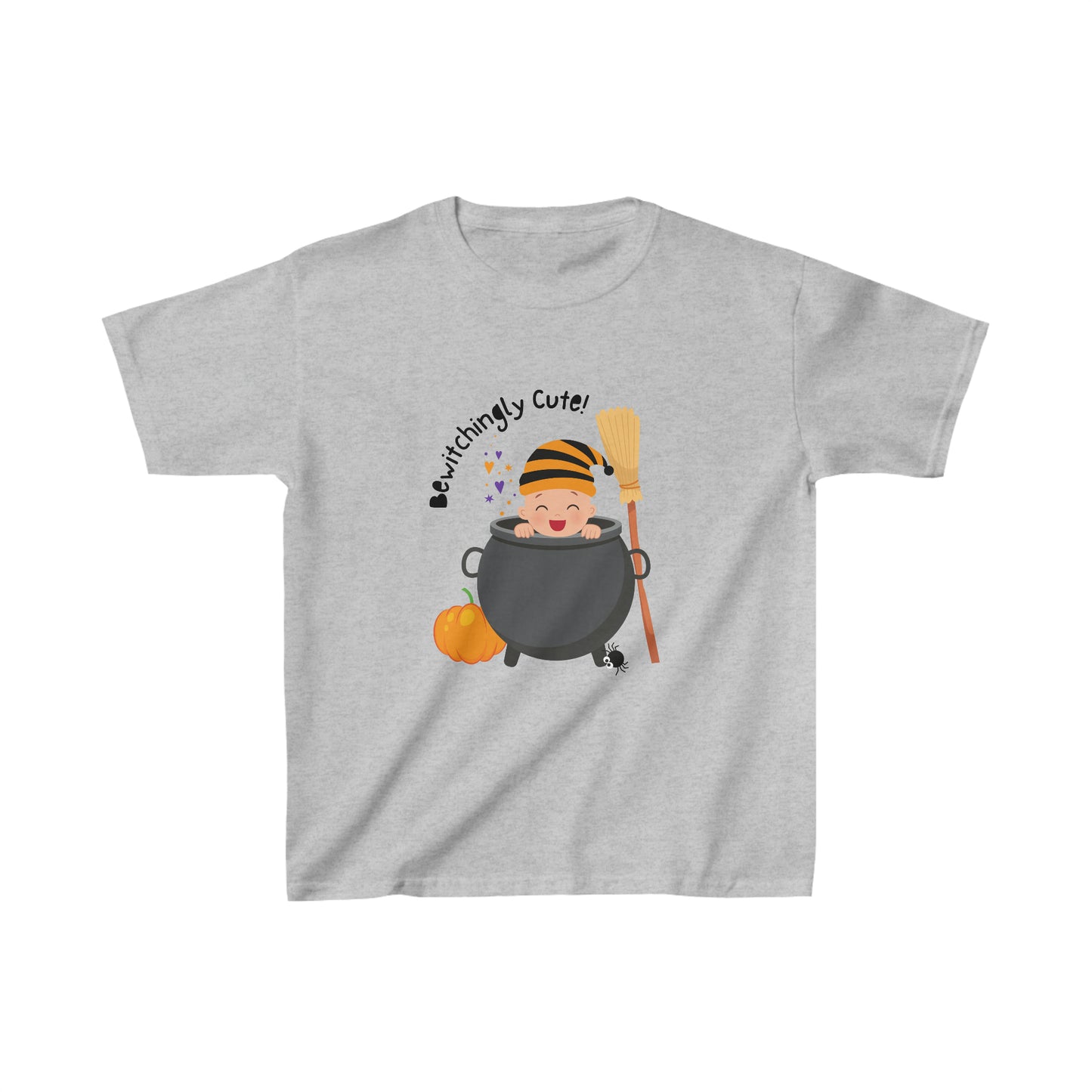 Bewitchingly Cute Halloween Kids Heavy Cotton™ Tee