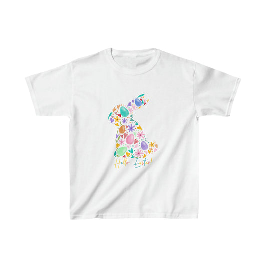 Hello Easter Kids Heavy Cotton Tee
