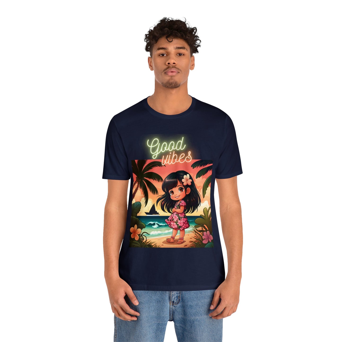 Good Vibes Unisex Jersey Short Sleeve Tee