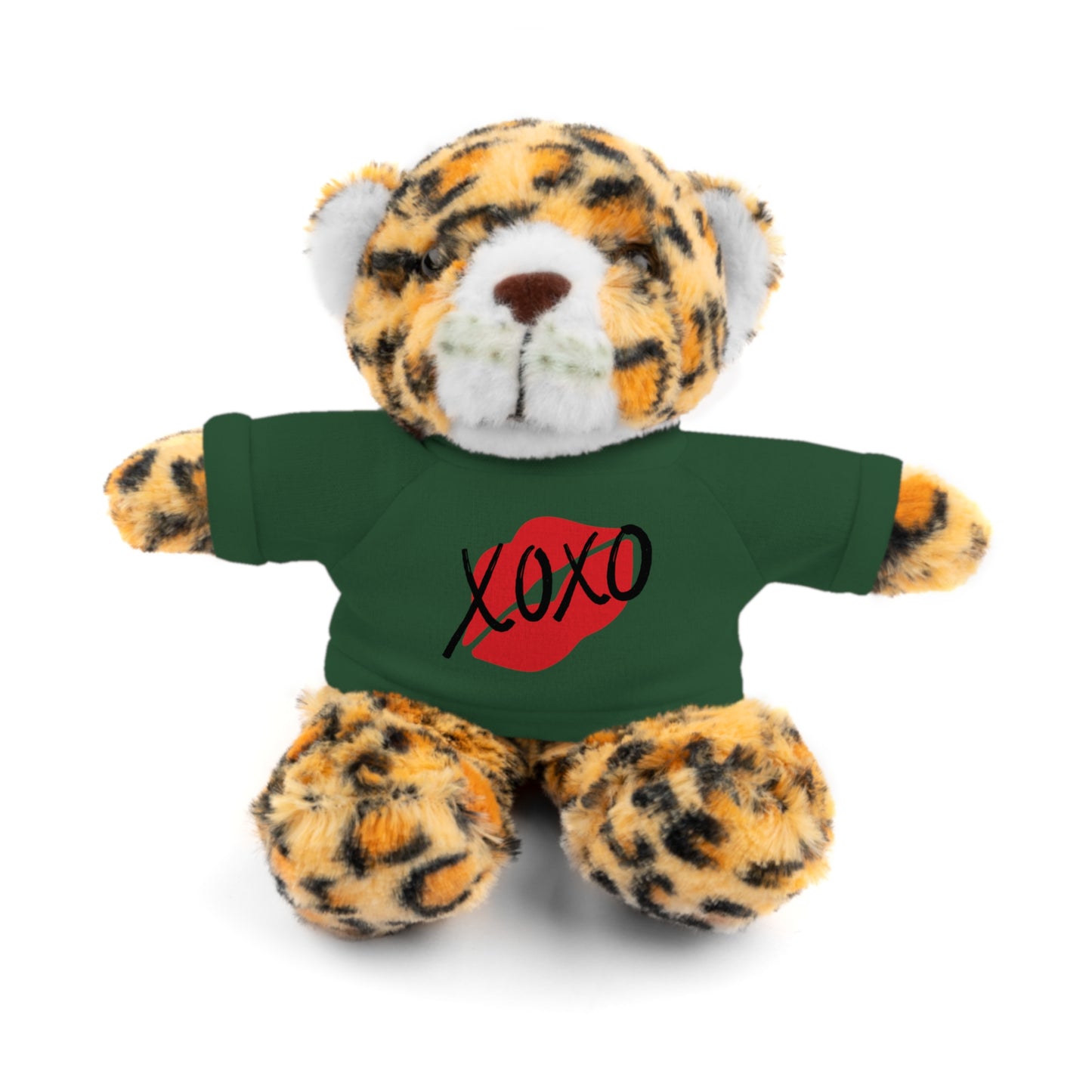 XOXO Kiss Valentine Stuffed Animals with Tee | Valentines Day Gifts