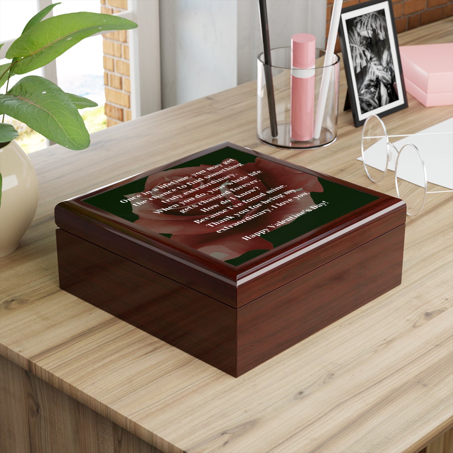 Extraordinary Love Valentines Day Gift Jewelry Box | Jewelry Organizer