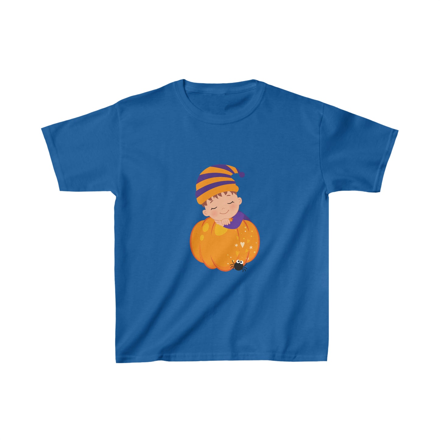 Halloween Sleepy Little Pumpkin Kids Heavy Cotton™ Tee