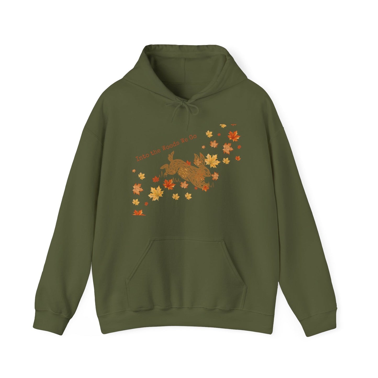 Into the Woods We Go Fall Unisex Heavy Blend™ Hooded Sweatshirt