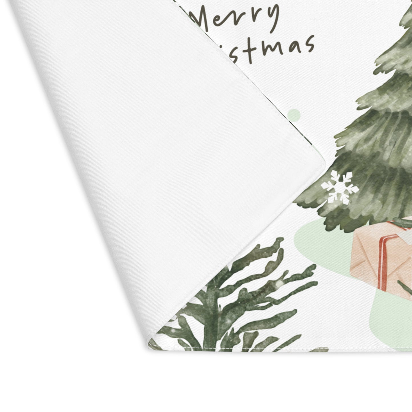 Trees and Presents Scandinavian Christmas Placemat, 1pc