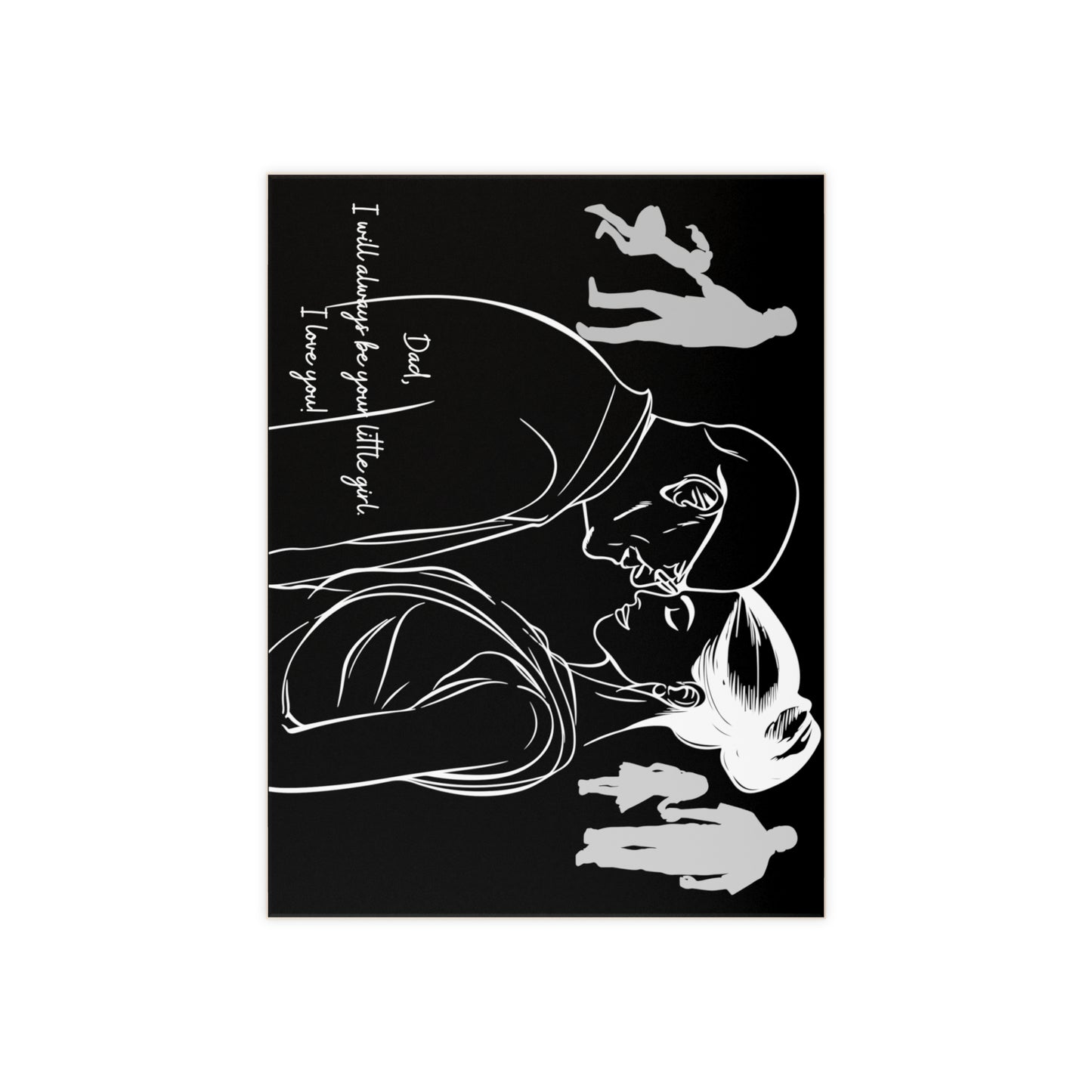 Father and Daughter Father of the Bride Gift Ceramic Photo Tile