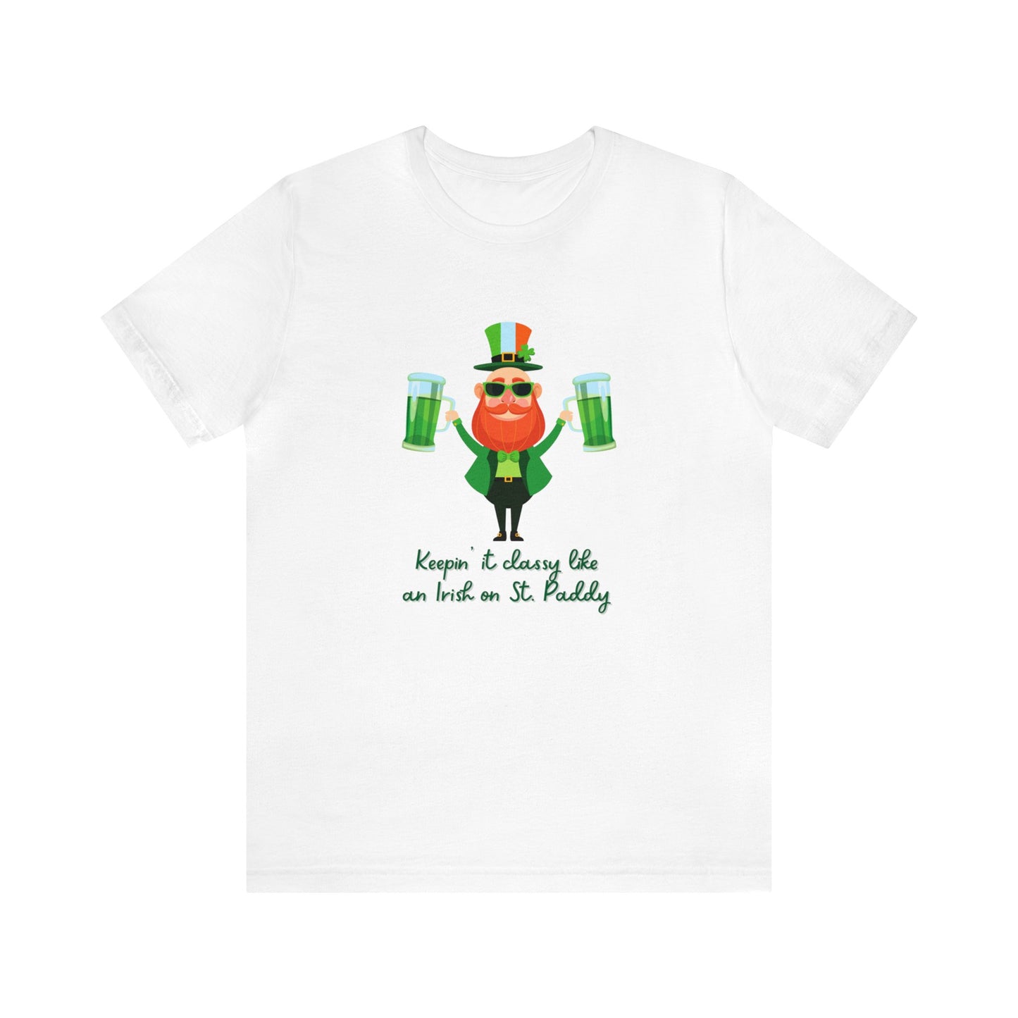 Classy St Paddy Unisex Jersey Short Sleeve Tee