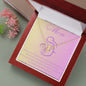 Mom ILY - Everlasting Love Necklace (Solid Gold) with MC