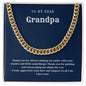 Grandpa Cuban Chain Link Necklace