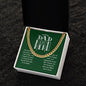 Bonus Dad, Hero - Cuban Link Chain with Message Card