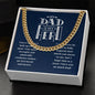 My Dad is My HeroCuban Chain Link Necklace
