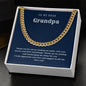 Grandpa Cuban Chain Link Necklace