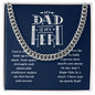 My Dad is My HeroCuban Chain Link Necklace