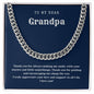 Grandpa Cuban Chain Link Necklace
