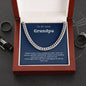 Grandpa Cuban Chain Link Necklace