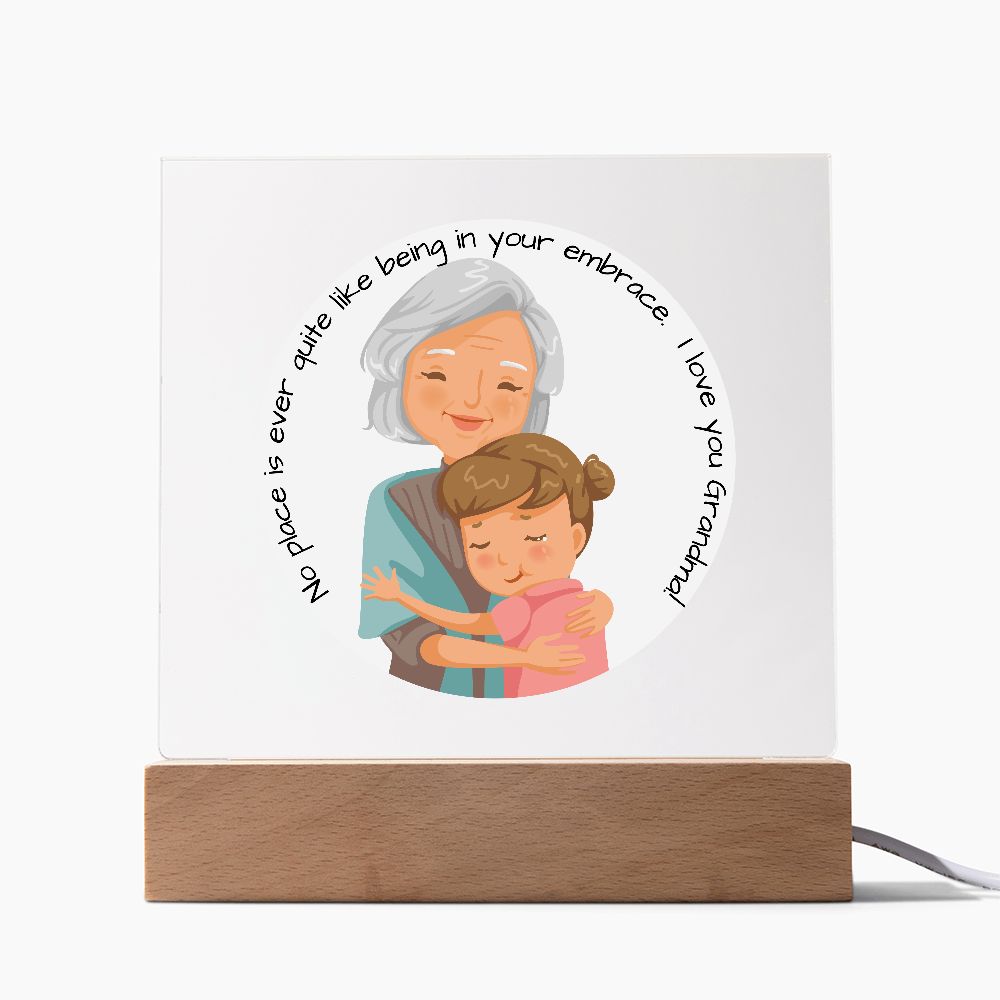 Grandma Acrylic Square Plaque