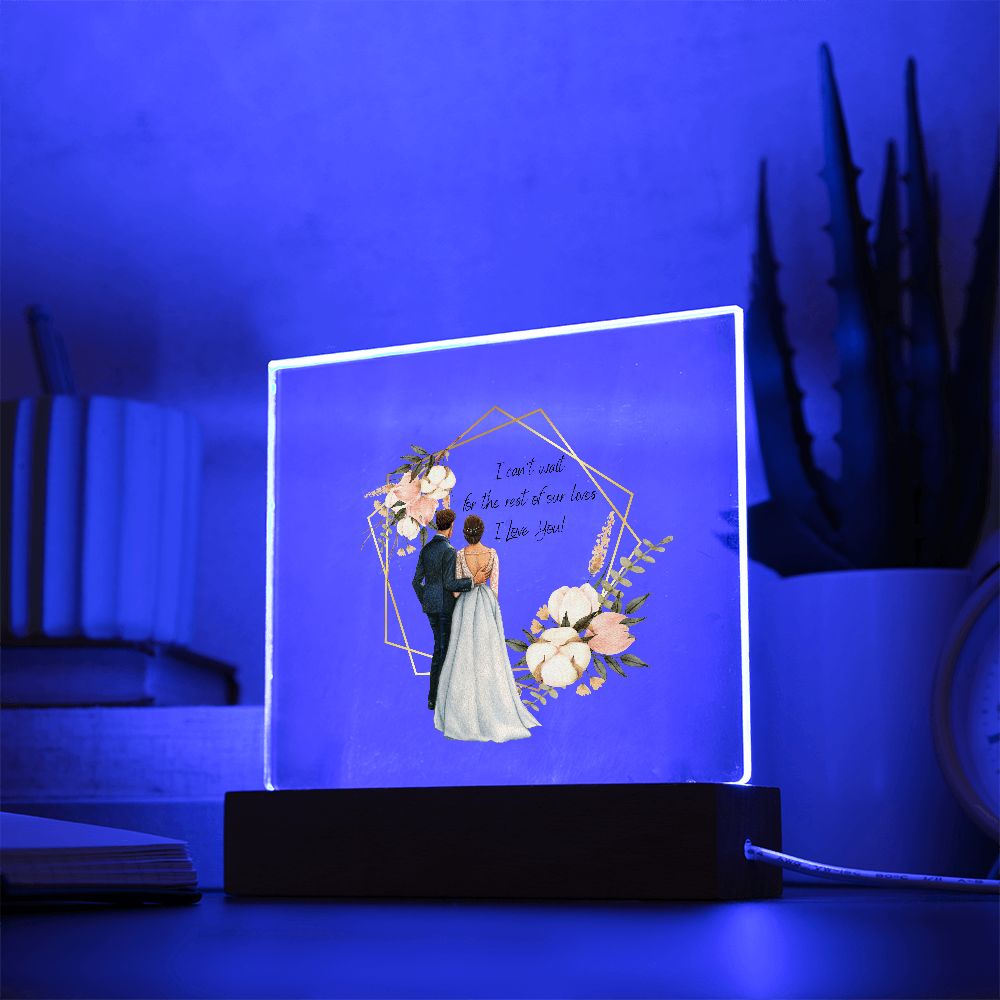 Wedding Acrylic Plaque
