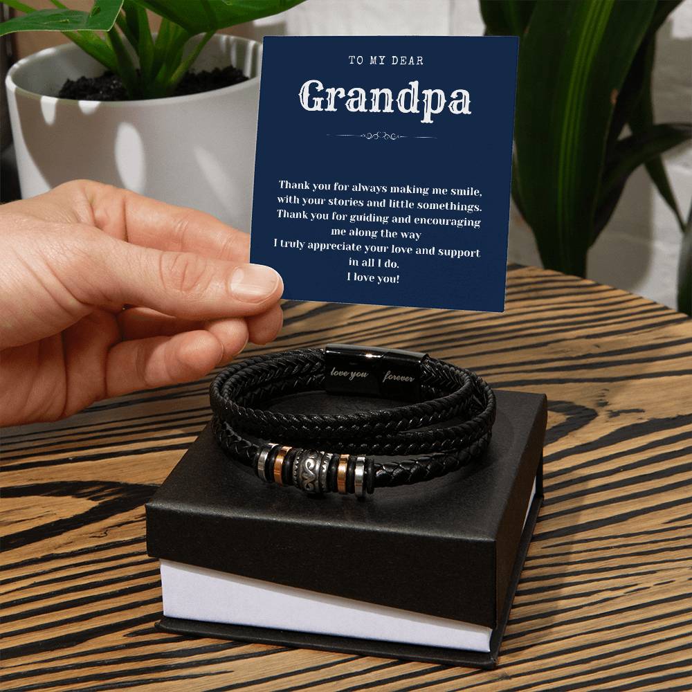 Grandpa Love You Forever Bracelet