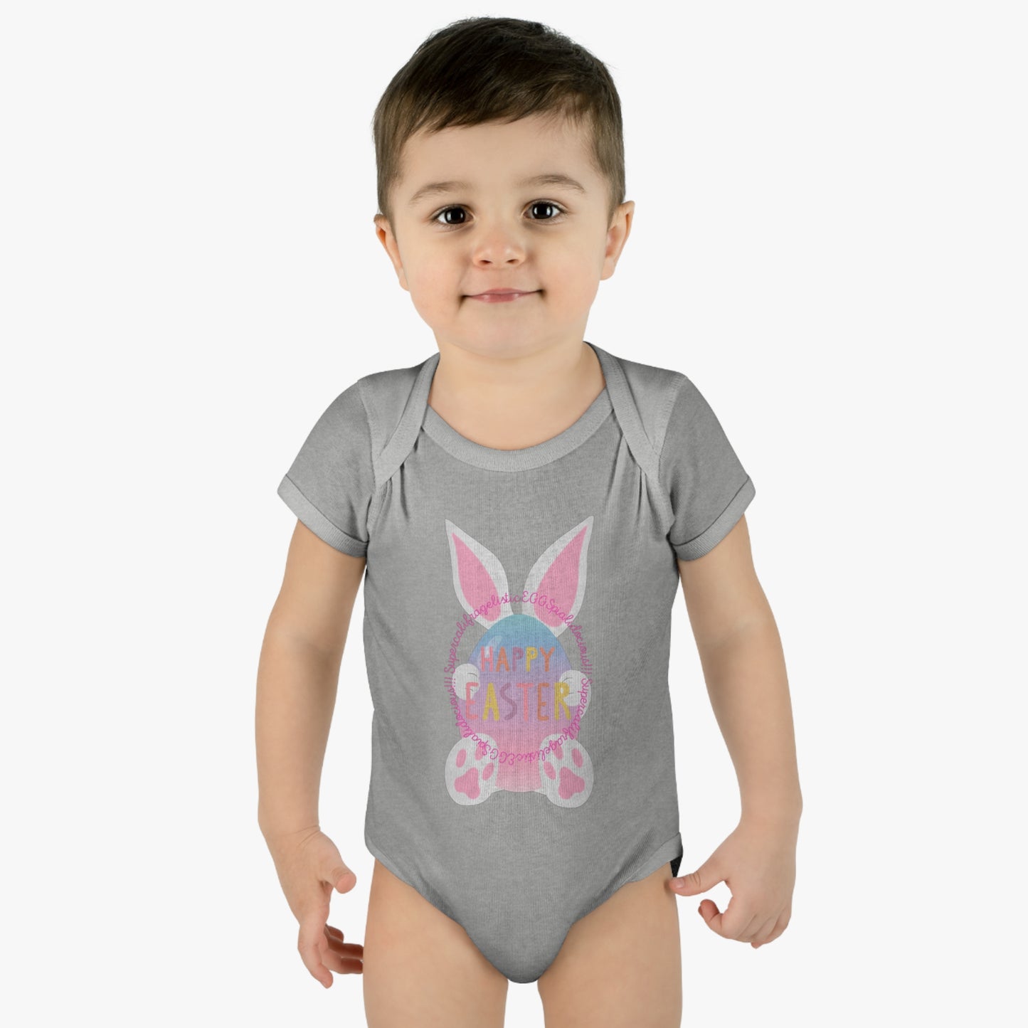 Eggspialidocious Infant Baby Rib Bodysuit