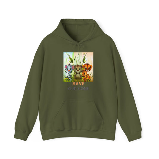 Save Our Home Unisex Heavy Blend Hooded Sweatshirt