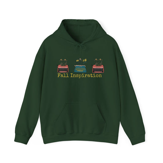 Typewriters Fall Inspiration Unisex Heavy Blend™ Hooded Sweatshirt