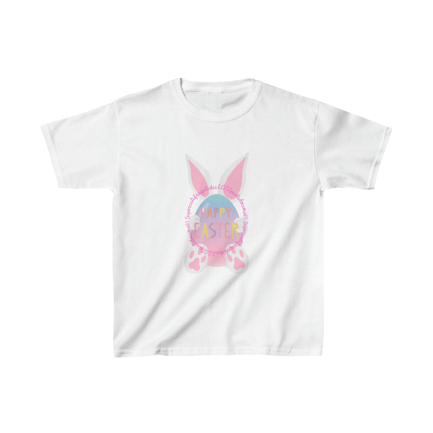 Eggspialidocious Kids Heavy Cotton Tee