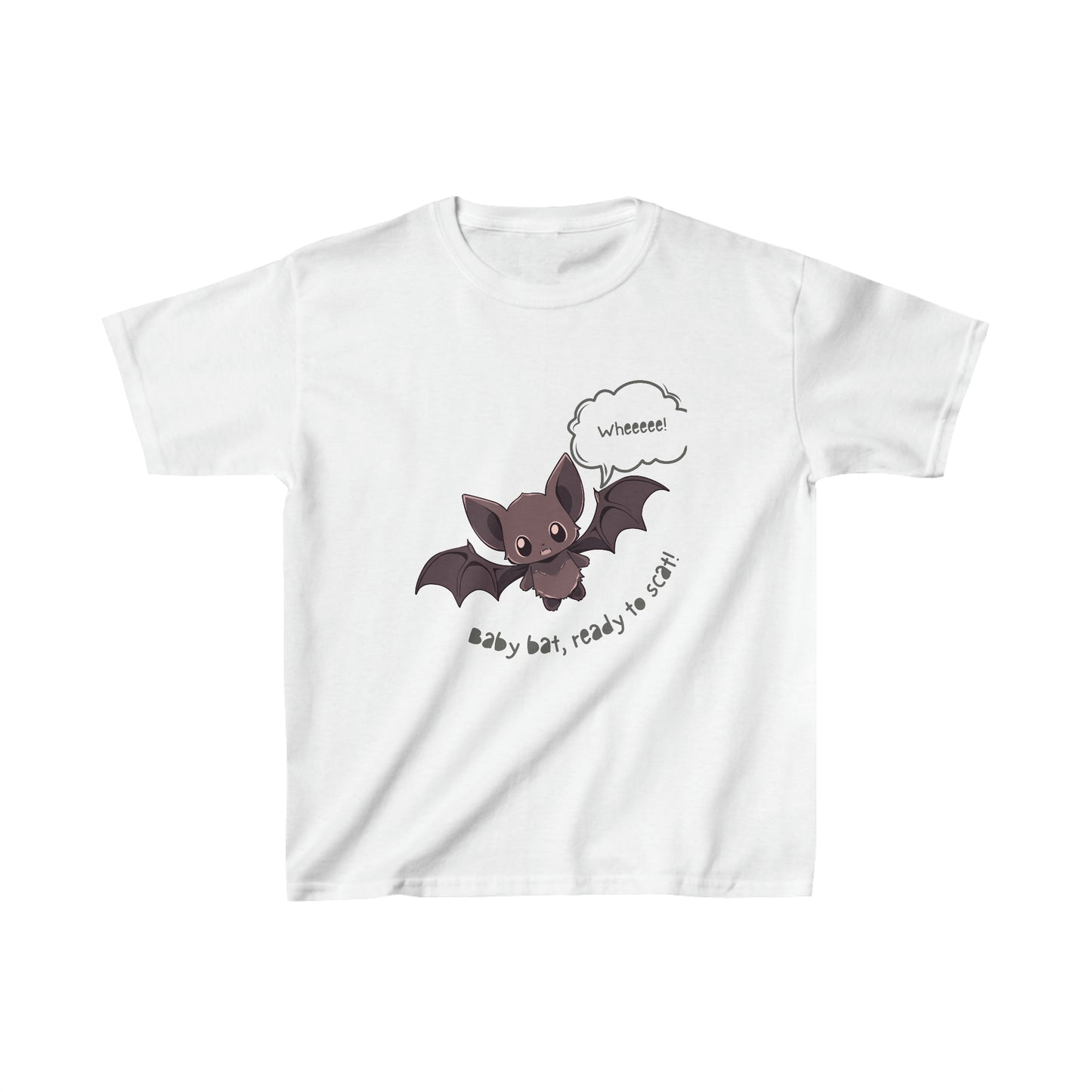 Baby Bat Ready to Scat Halloween Kids Heavy Cotton™ Tee