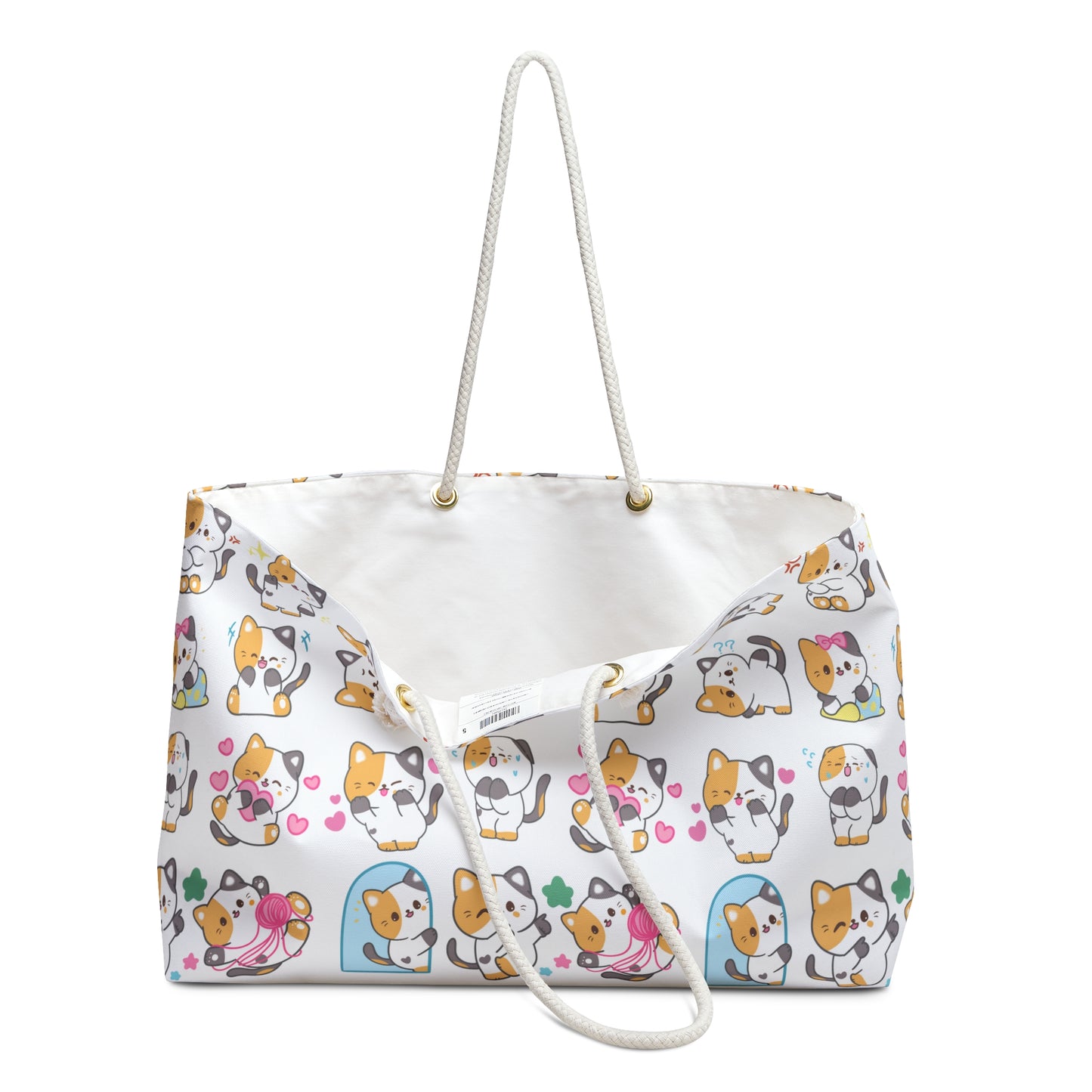 Cute Kitty Cats at Play Weekender Bag