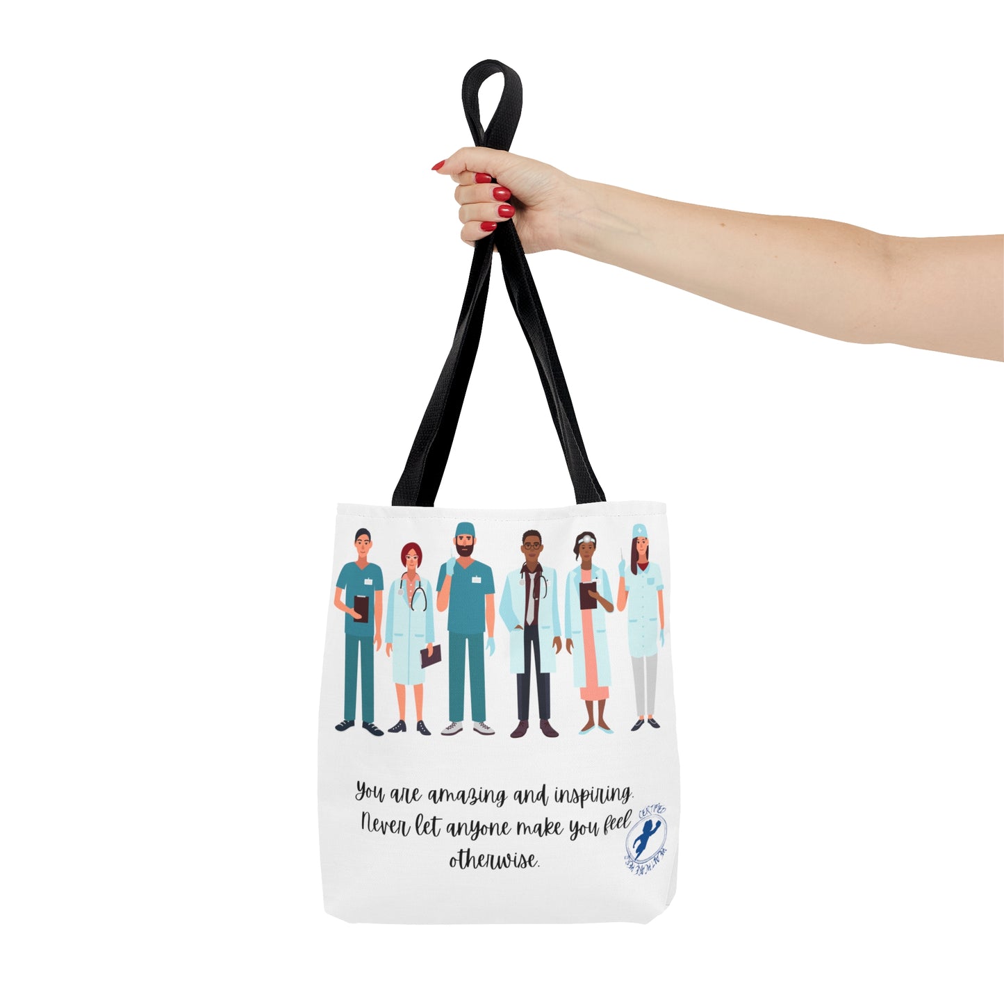 Amazing Healthcare Heroes Tote Bag (AOP)