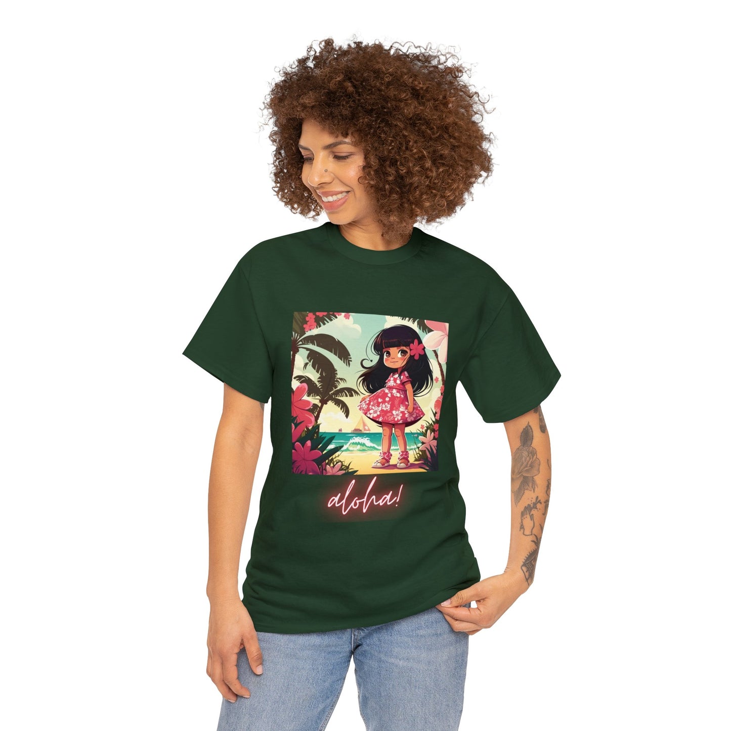 Aloha Unisex Heavy Cotton Tee