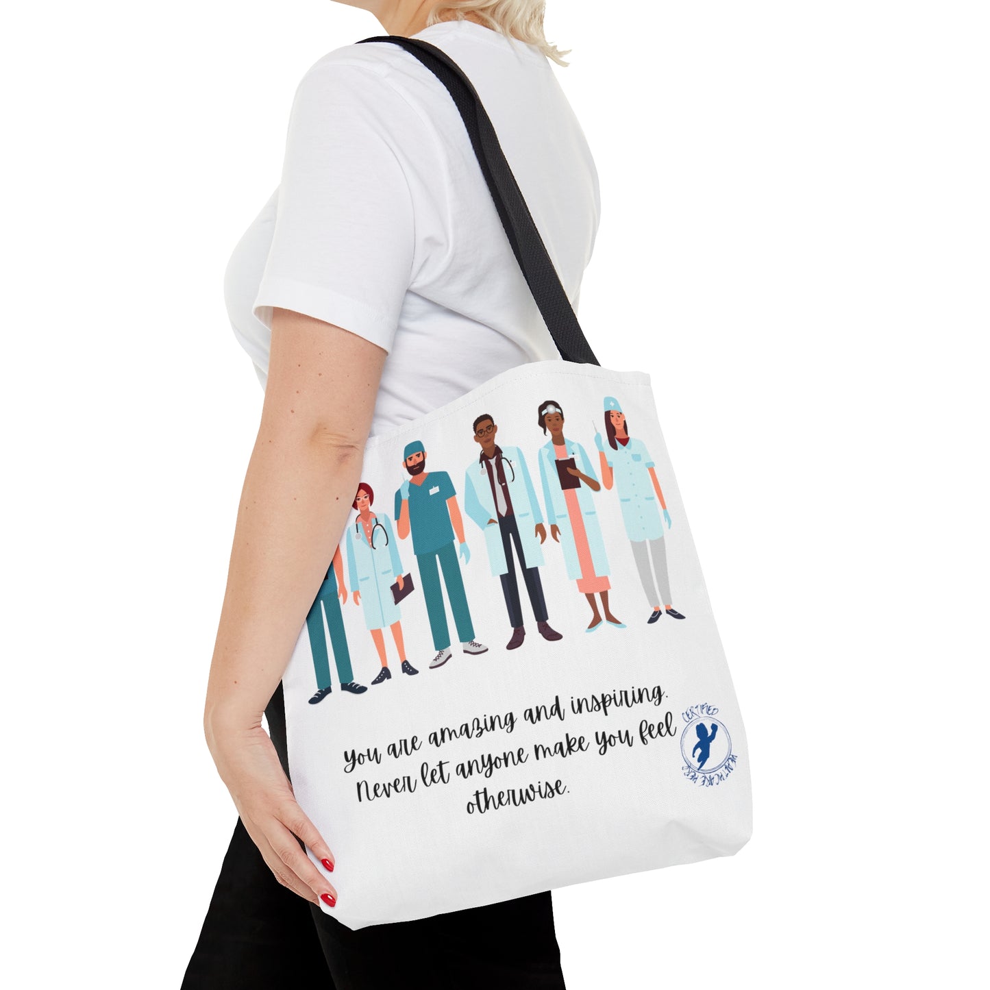 Amazing Healthcare Heroes Tote Bag (AOP)