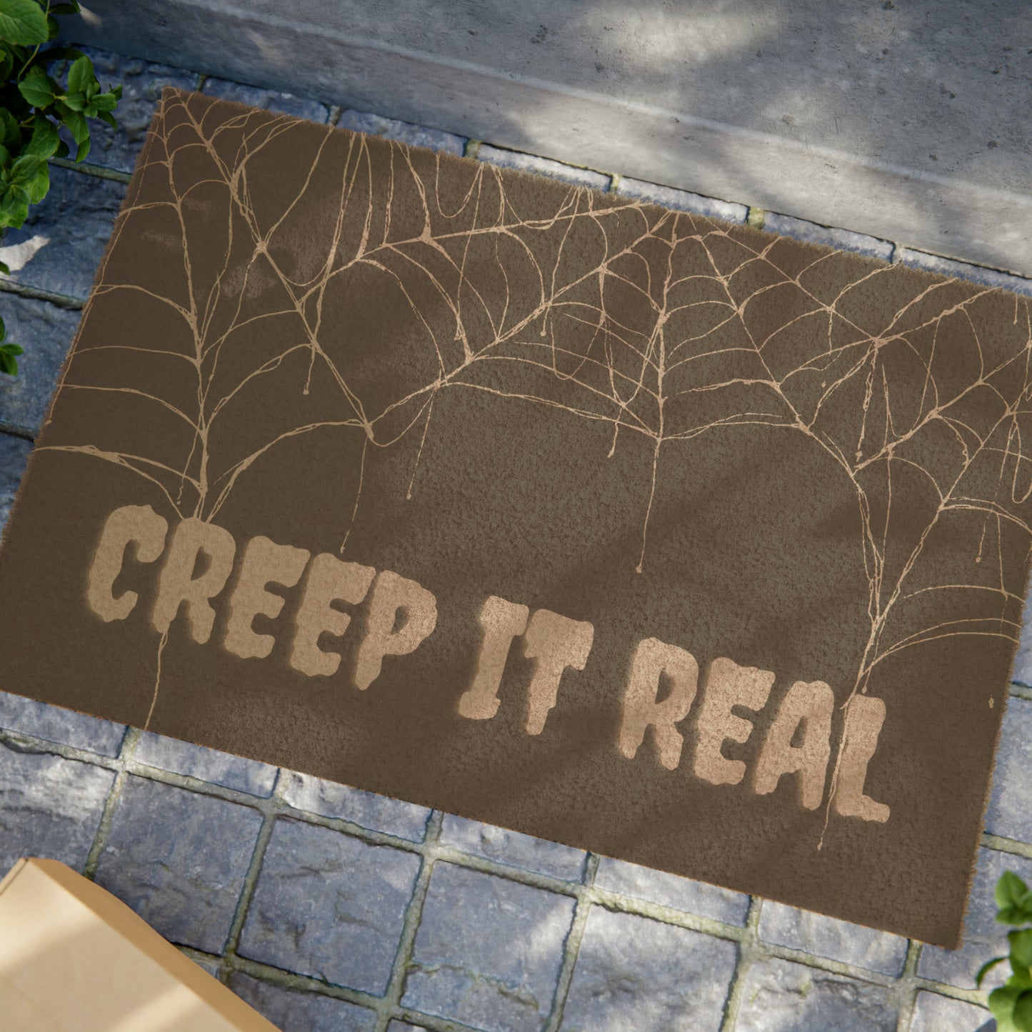 Creep It Real Halloween Doormat