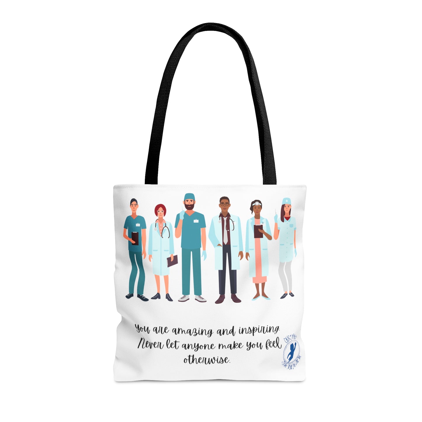 Amazing Healthcare Heroes Tote Bag (AOP)