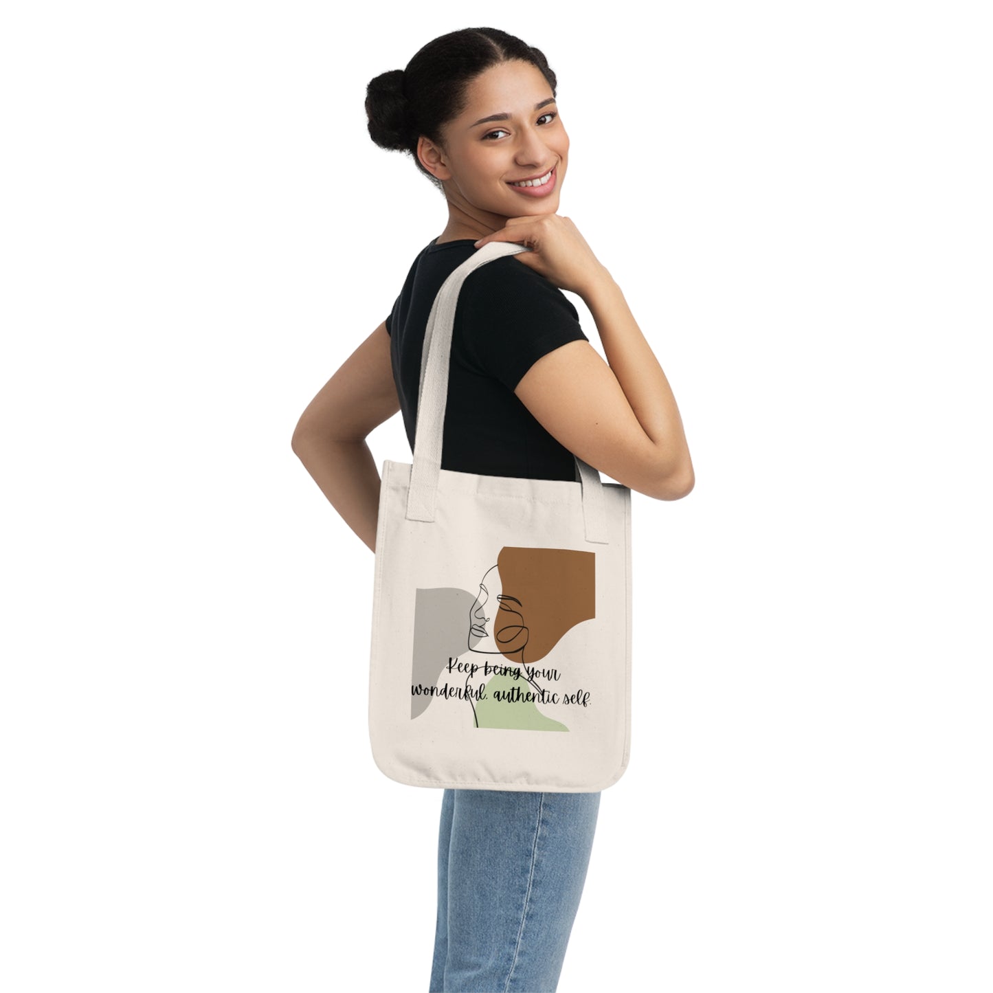 Organic Canvas Tote Bag