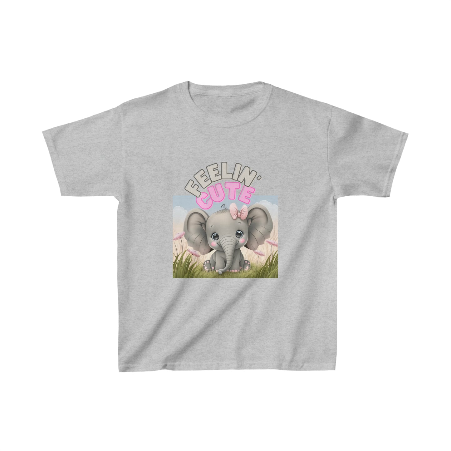 Feelin Cute Kids Heavy Cotton Tee