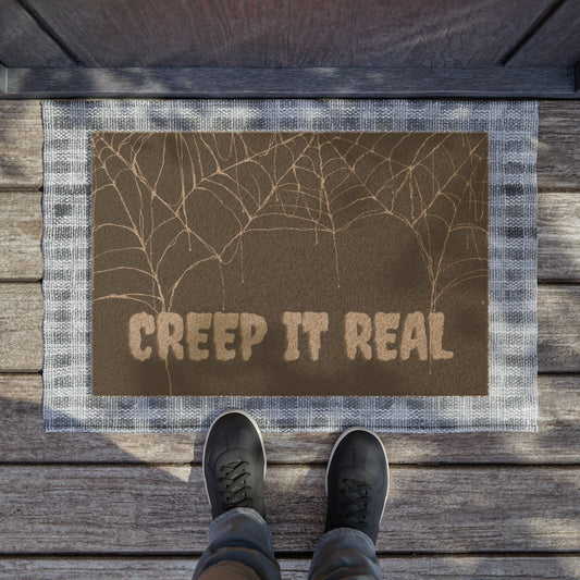 Creep It Real Halloween Doormat