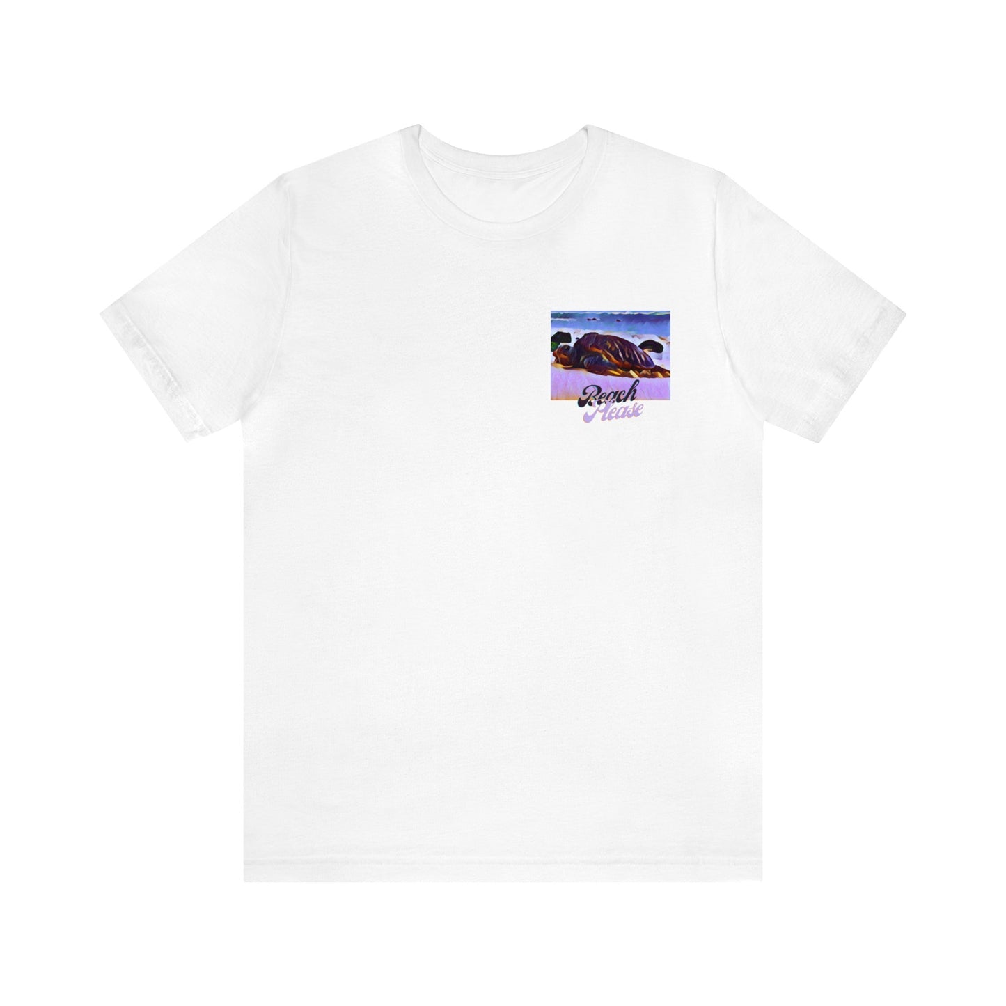 Beach please Unisex Jersey Short Sleeve Tee