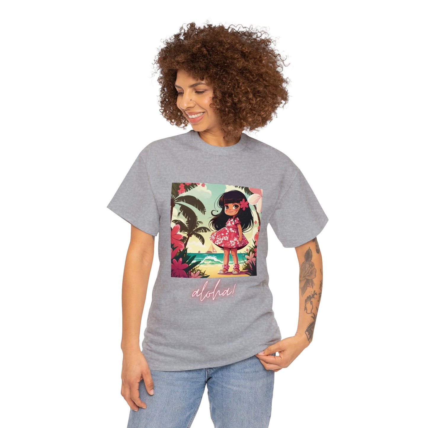 Aloha Unisex Heavy Cotton Tee