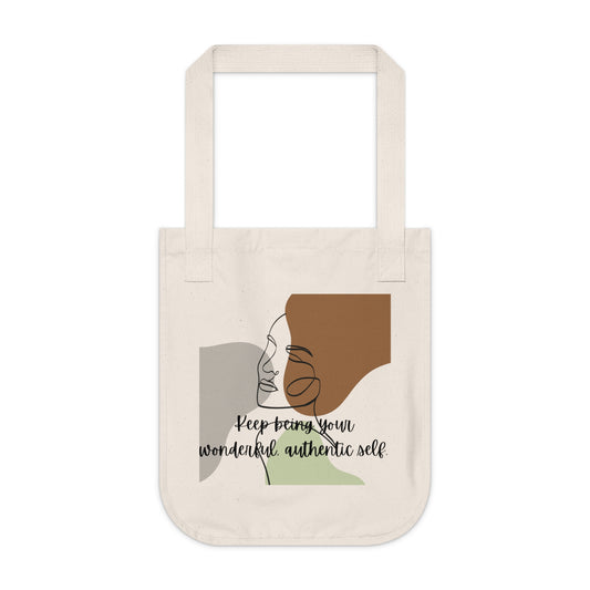 Organic Canvas Tote Bag